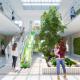  strefa wejścia głównego (przeszklone atrium)