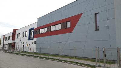 część szkolna z salą gimnastyczną 1 - stan zrealizowany