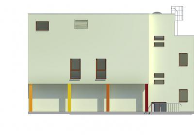 elewacja zapleczowa (pn.)