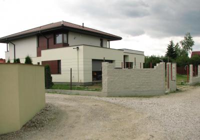 widok od strony dojazdowej - stan zrealizowany
