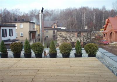 widok z tarasu
