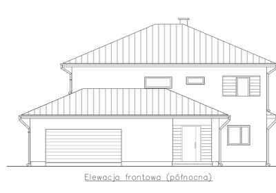 elewacja frontowa